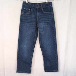 Wonder Nation Boy's Medium Wash Relaxed Fit Straight Leg Jeans Size 8